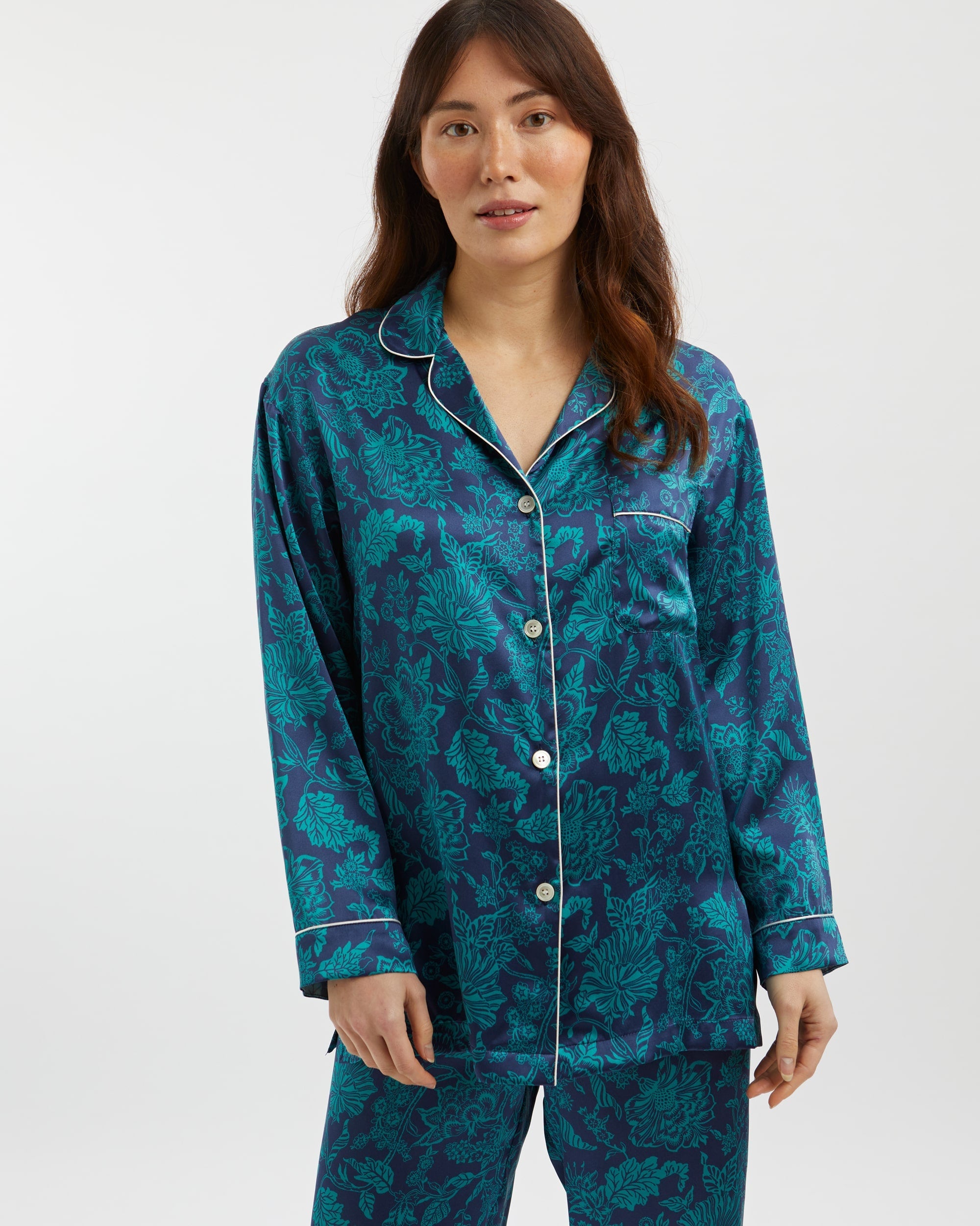 Women's Silk Pajamas - Christelle – US Bonsoir of London